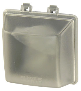 Cover Weather Resistant for Duplex Electrical Box
